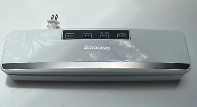 $19 • Buy Slaouwo V2 Vacuum Sealer Machine Automatic Food Saver Packing Machine White