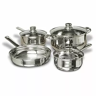 $59.98 • Buy Concord 7-Piece Stainless Steel Cookware Set, Includes Pots And Pans
