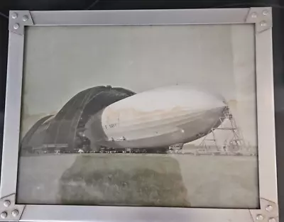 USS Akron ZRS-4 Launching Airship Blimp Zeppelin Photo In A Duralumin Frame-Rare • $999.99