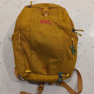 REI Co-op Tarn 12 Travel Mini Backpack Daypack Youth Size Mustard Yellow • $34