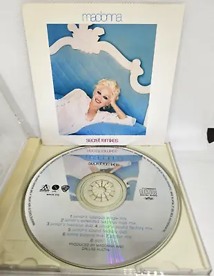 MADONNA  Secret Remixes  JAPAN Limited CD WPCR-170 8 Tracks OOP Ultra Rare 1995 • $37.99