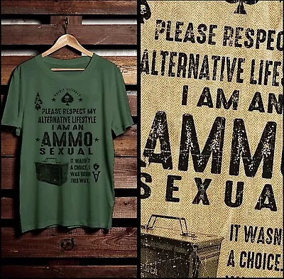 Ammo Can T-shirt Army Military Combat Veteran Iraq War Tactical Army Tee • $19.99