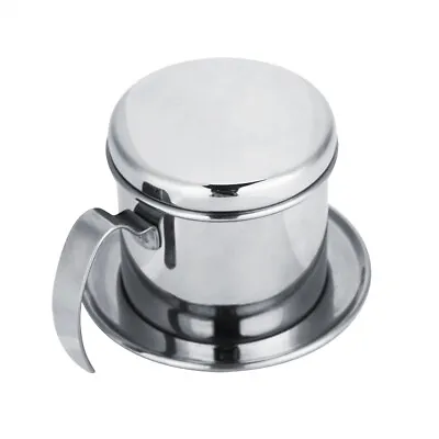 Stainless Steel Cup Vietnamese Coffee Drip Filter Maker Infuser Home • $15.91
