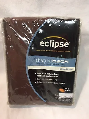 Eclipse Therma-Back One Pocket Rod Panel Samara Crepe 42  W X 95  Brown  • $17.99