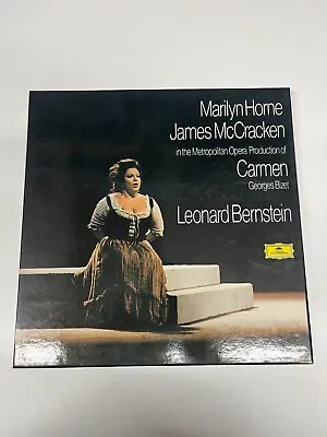 MARILYN HORNE & JAMES McCRACKEN - Bizet Carmen Box Set- 12  Vinyl Record LP NM • $9.99