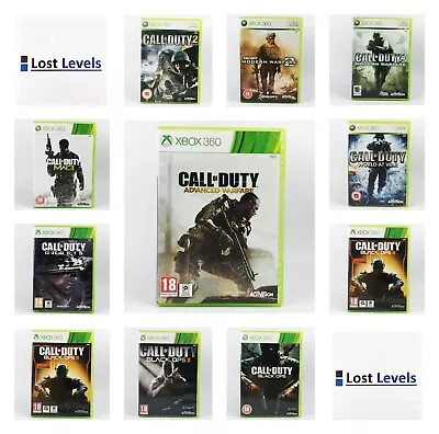 Xbox 360 - Call Of Duty - Same Day Dispatched - Choose 1 Or Bundle Up • £14.97
