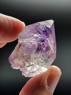 Doubly Terminated Amethyst Crystal - Little Gem Mine Jefferson County Montana • $45