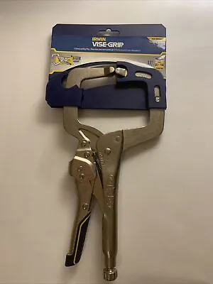 New Irwin Vise-Grip IRHT82584 Model 11R Vise-Grip 11  Fast Release Locking Clamp • $21.99