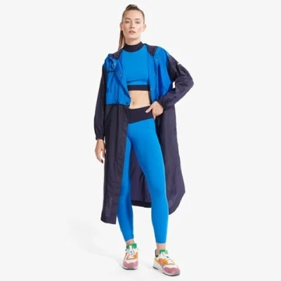 $100 • Buy New Balance X Staud Convertable Windbreaker Bright Blue Navy Colorblock M