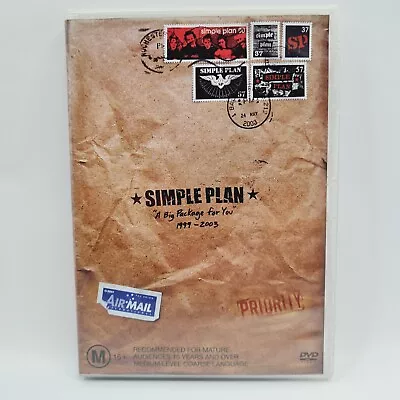 Simple Plan - A Big Package For You (DVD 2004) + A Small Package For You CD • $8.66