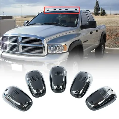 Smoked Cab Roof Marker Light Housing OEM For 2003-2018 Dodge Ram 1500 2500 3500 • $49.59