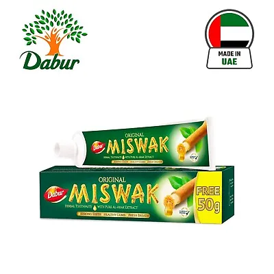 Dabur Miswak Toothpaste Natural Herbal Extract Meswak Tooth Paste 170g/6 Oz • $10.79