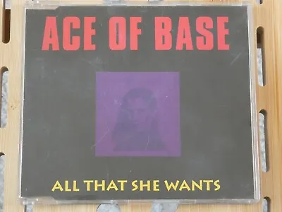 Ace Of Base - All That She Wants (CD Single 1992) • £3.99