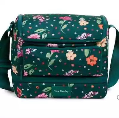 VERA BRADLEY~ReActive Expandable Cooler~Lunch Box~HOPE BLOOMS IN TEAL~NWT! • $58.90