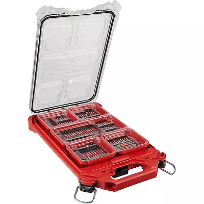 Milwaukee 100-Pc. Shockwave Impact Driver Bit Set With Packout Organizer • $99.99