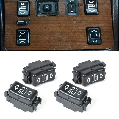 4x For MERCEDES W124 W126 W201 CONSOLE POWER GLASS SWITCH 1248204510 1248204610 • $15.47