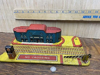 Marx Tin-Litho Train Terminal  • $50