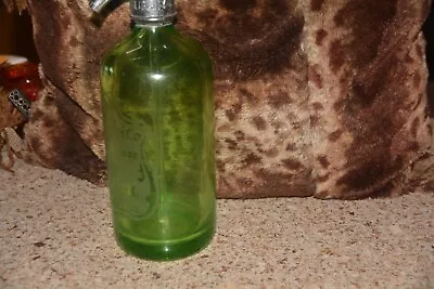 Green Spitzer & Company Scranton PA Vintage Seltzer Bottle 1898 • $35