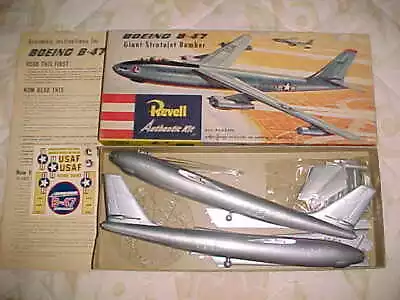 Revell Boeing B-47 Stratojet Bomber Original Pre-s First Issue Kit 1954 • $89.50