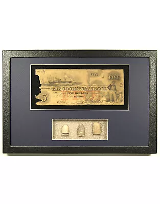 1856 Massachusetts’s Currency - Civil War Ammunition - 2990 • $41