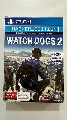 Watch Dogs 2: Hacker Edition Steelbook - PlayStation 4 - Free Shipping • $50