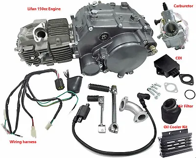 Lifan 150cc Engine Motor Kit For Honda Apollo Taotao 110/125/140/160cc Pit Bike • $689.86