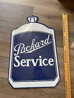 Porcelain Packard Service Grille  Sign Vintage Dealer • $749.99