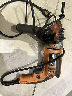 USED Ridgid R7111 1/2  8A Corded Variable Speed Drill Has Paint On It • $34.99