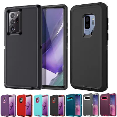 For Samsung Galaxy Note20 Ultra S20 S10 S9 Plus Case Shockproof Heavy Duty Cover • $11.99