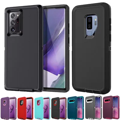 For Samsung S20 S10 S9 S8 Plus Note10/20 Ultra Case Shockproof Heavy Duty Cover • $11.99