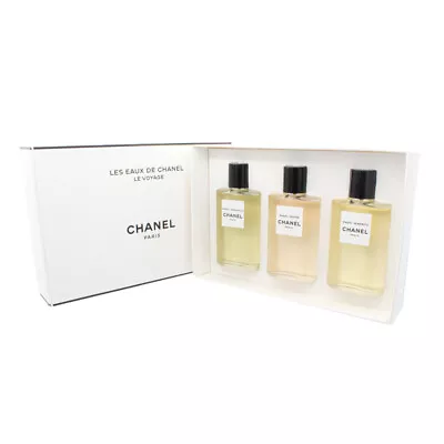 Chanel Perfume Gift Set Deauville 50ml Venise 50ml Biarritz 50ml EDT For Her • £153