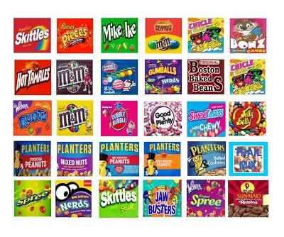 Candy Vending Machine Label Sticker Decal NON Nutrish 2.5  • $1.39