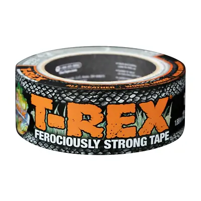 T Rex Tape Ferociously Strong Waterproof Graphite Grey Tape 48Mm X 10.9M. A Hig • £14.21