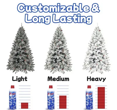 $21.12 • Buy 2 Chase Christmas Decoration, Santa Snow White Christmas Tree Spray, 9 Oz