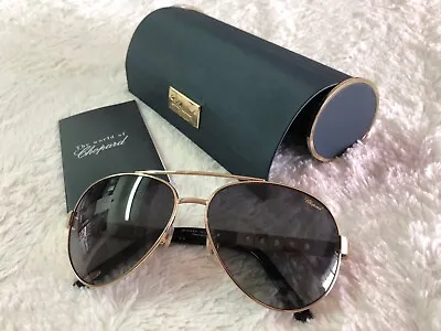 £250 • Buy Chopard AviatorStyle Sunglasses Authentic