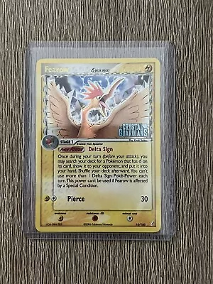 Pokemon Crystal Guardians Fearow 018/100 Reverse Holo. • $22