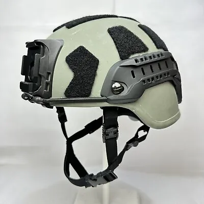 Medium SWAT Gray & Black ACH Ballistic Military Advanced Combat Helmet MICH • $459.99