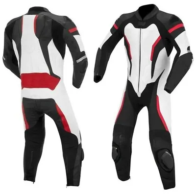 Motorcycle Racing Leather Motorbike Biker Riding Suit • $268