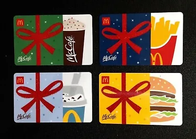 🇨🇦 Canada 🇨🇦 Mcdonald’s Gift Card —— Set Of 4 Cards —— New 🇨🇦 • $9.46