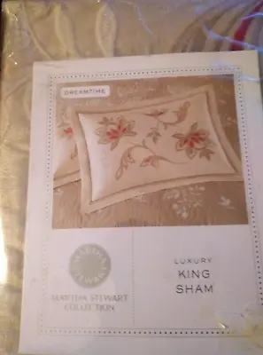 Martha Stewart Collection Luxury Dreamtime King Sham • $99.99