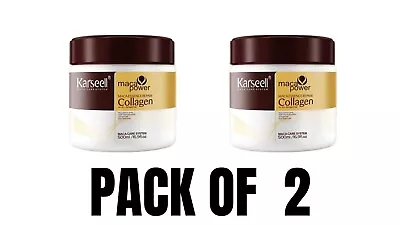 Karseell Hair Repair Mask Fortifying Natural Collagen Keratin Detox Dry DamageX2 • $47