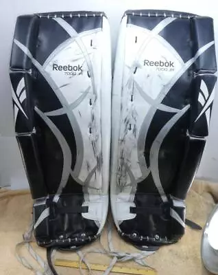 Vintage Reebok 7000 JR Lefevre Hockey Goalie Leg Pads Team Sports ! • $224.95