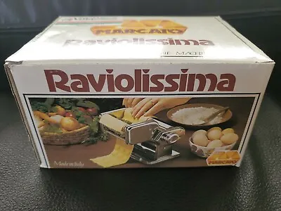 Marcato Atlas Raviolissima Ravioli Attachment Maker For Pasta Machine Italy  • $15