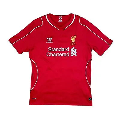 WARRIOR Liverpool FC 2014/15 Home Football Shirt Red Large  • £25.46