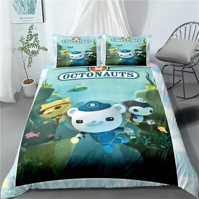 Cartoon The Octonauts/Duvet Cover/Double-sided Pillowcase/Bedding Set/All Size • £39.59