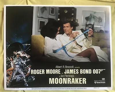 Moonraker (1979) Very Fine/nr Mint Lobby Card Set Of 8.  11 X 14 James Bond 007 • $150