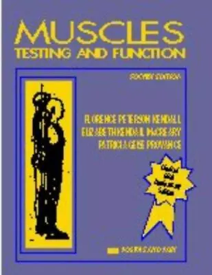 Muscles Testing And Function With Posture And Pain By Florence Kendall • $15.99