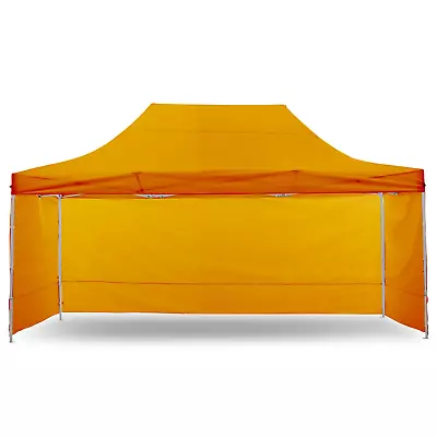 Wallaroo Gazebo Tent Marquee 3x4.5m PopUp Outdoor Orange • $316.19