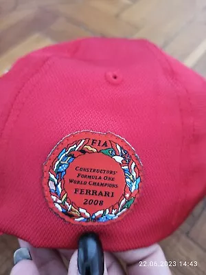 Ferrari Constructors Formula One World Champions 2008  Hat VTG Red.RARE. • $49