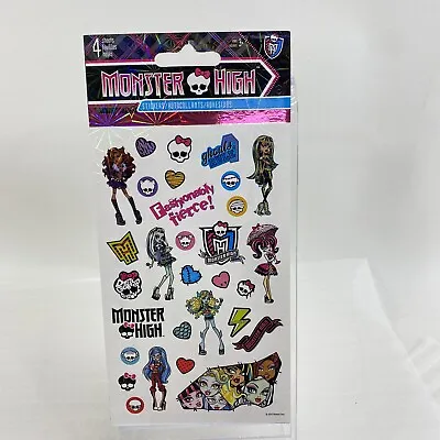 Monster High Doll Sticker Sheets 2 Sheets Scary Stickers SandyLion 2011 NEW • $8.99